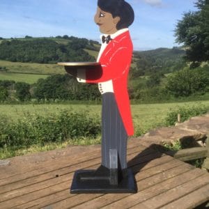 Kentchurch Butler: Brown Faced Oscar (With Red Jacket)